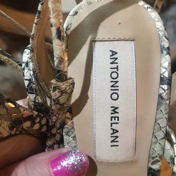 ANTONIO MELANI NEW SEXY ANKLE WRAPPING STRAPS - Picture 11 of 12